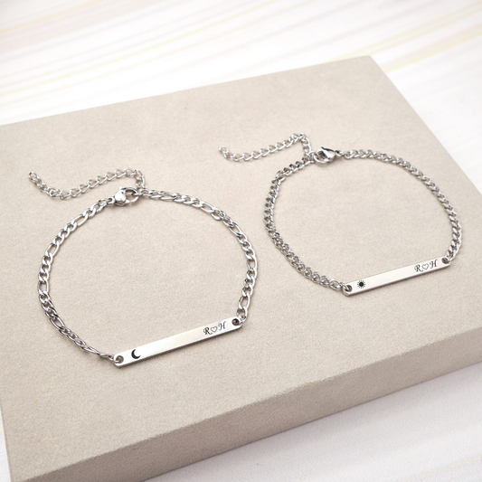 Pack - Pulseras Carla - Silver - Personalizadas