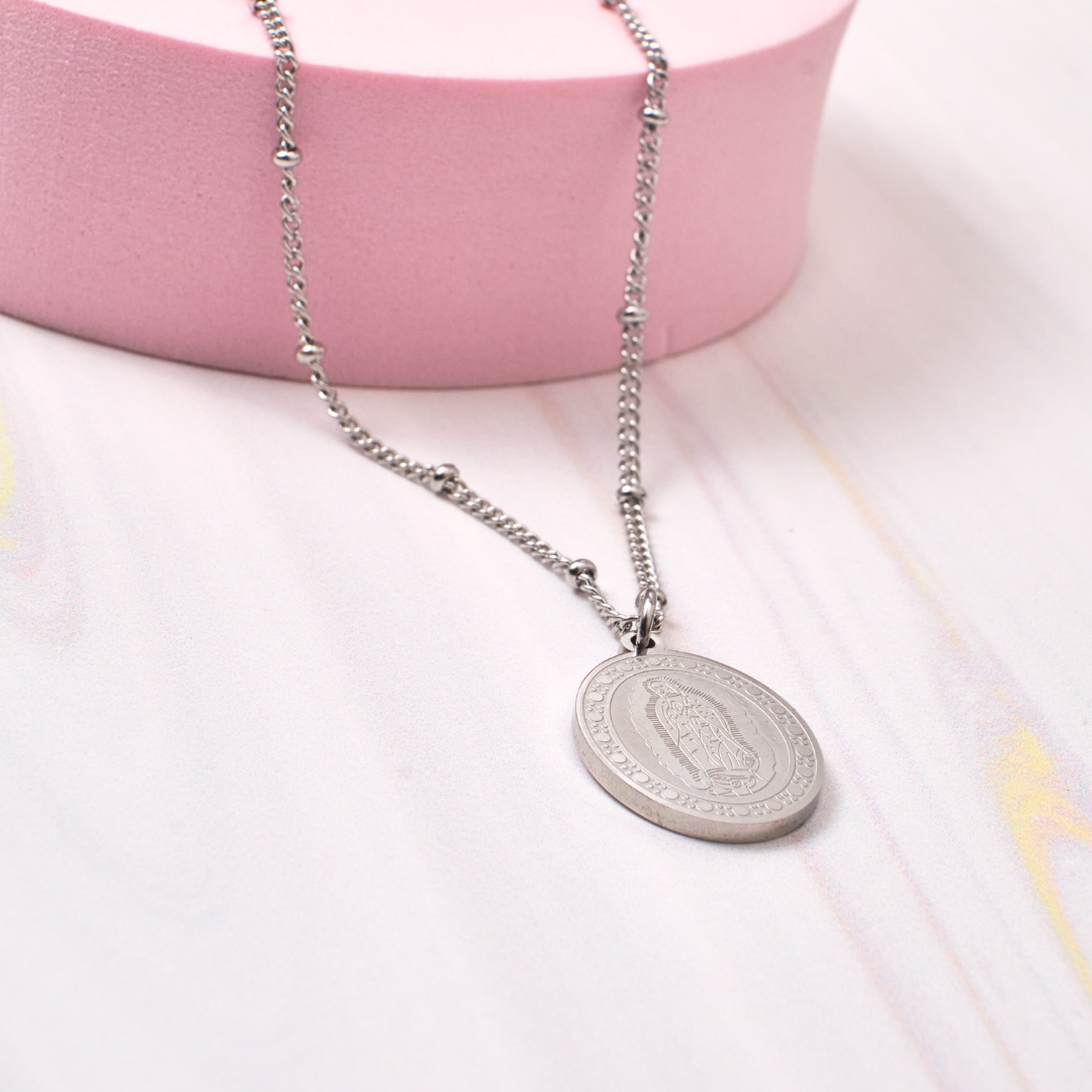 Collar Lupita - Silver - Personalizado