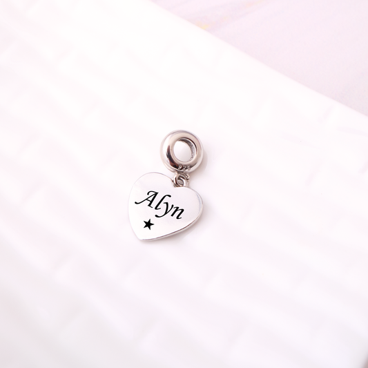 Charm Corazón - Personalizado