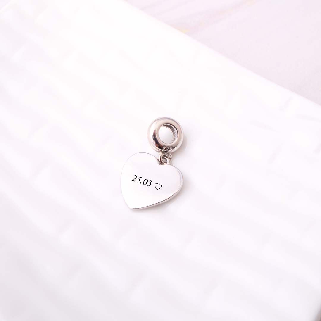 Charm Corazón - Personalizado