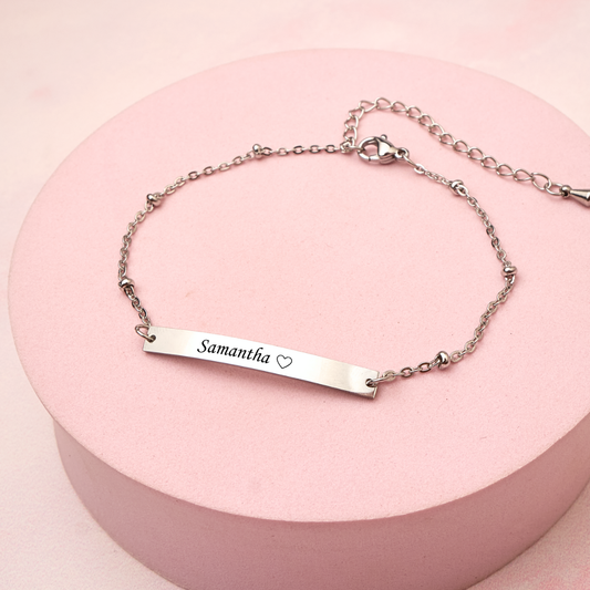 Pulsera Sandy - Silver - Personalizada