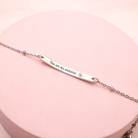 Pulsera Sandy - Silver - Personalizada