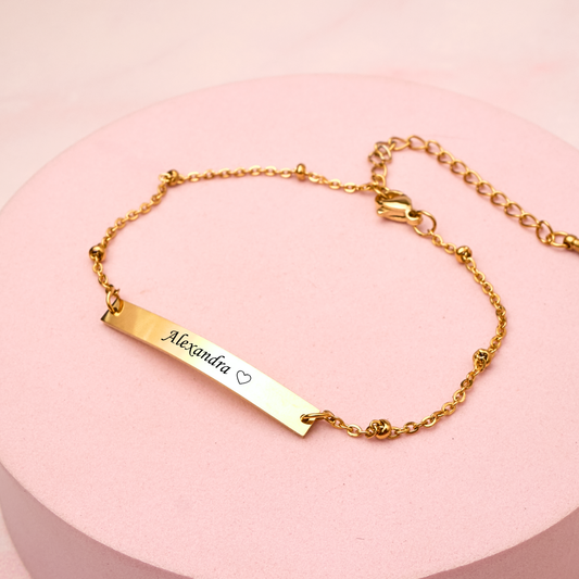 Pulsera Sandy - Gold - Personalizada
