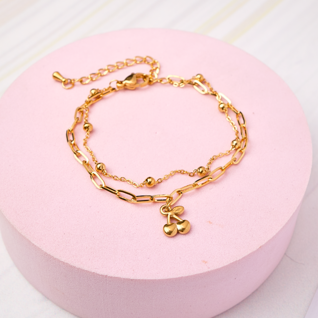 Pulsera Cherry - Gold