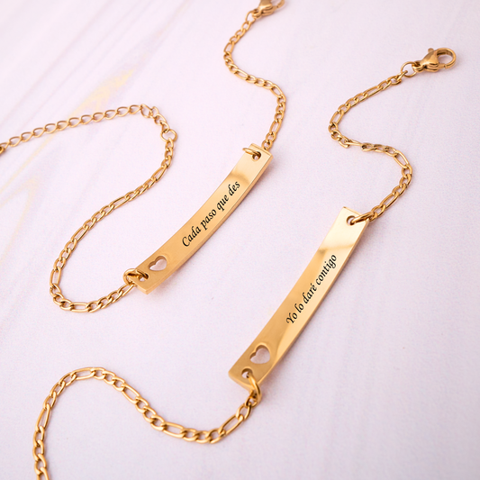Pack - Pulseras Aime - Gold - Personalizadas
