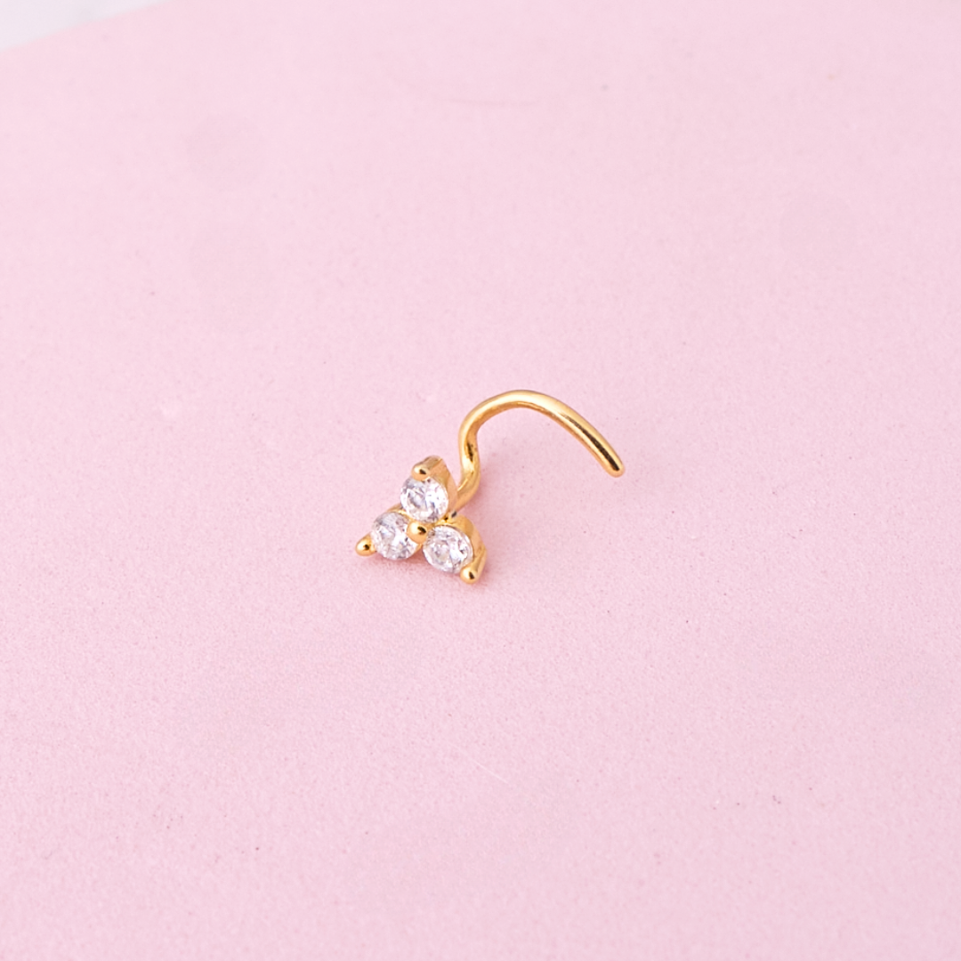Piercing Casia - Gold - Nostril - 5mm