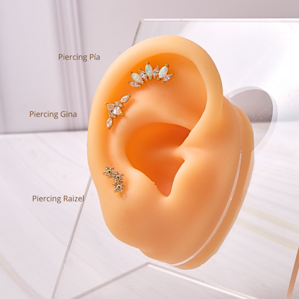 Piercing Gina - Gold - 12x6mm