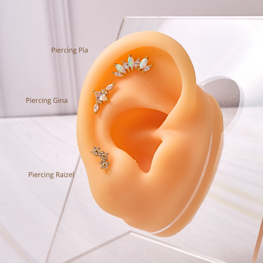 Piercing Gina - Gold - 12x6mm