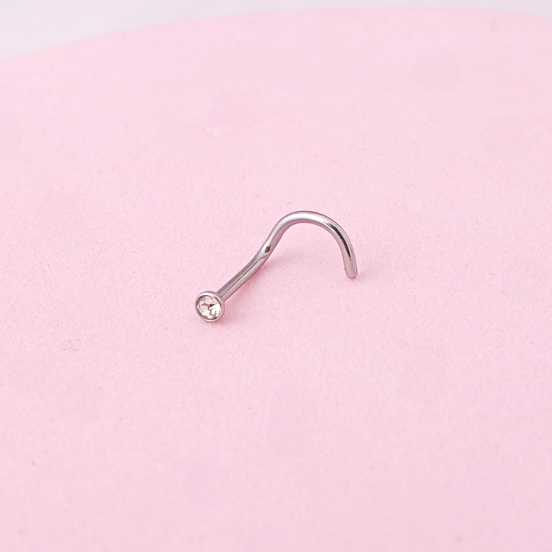 Piercing Maite - Silver - Nostril - 2 mm
