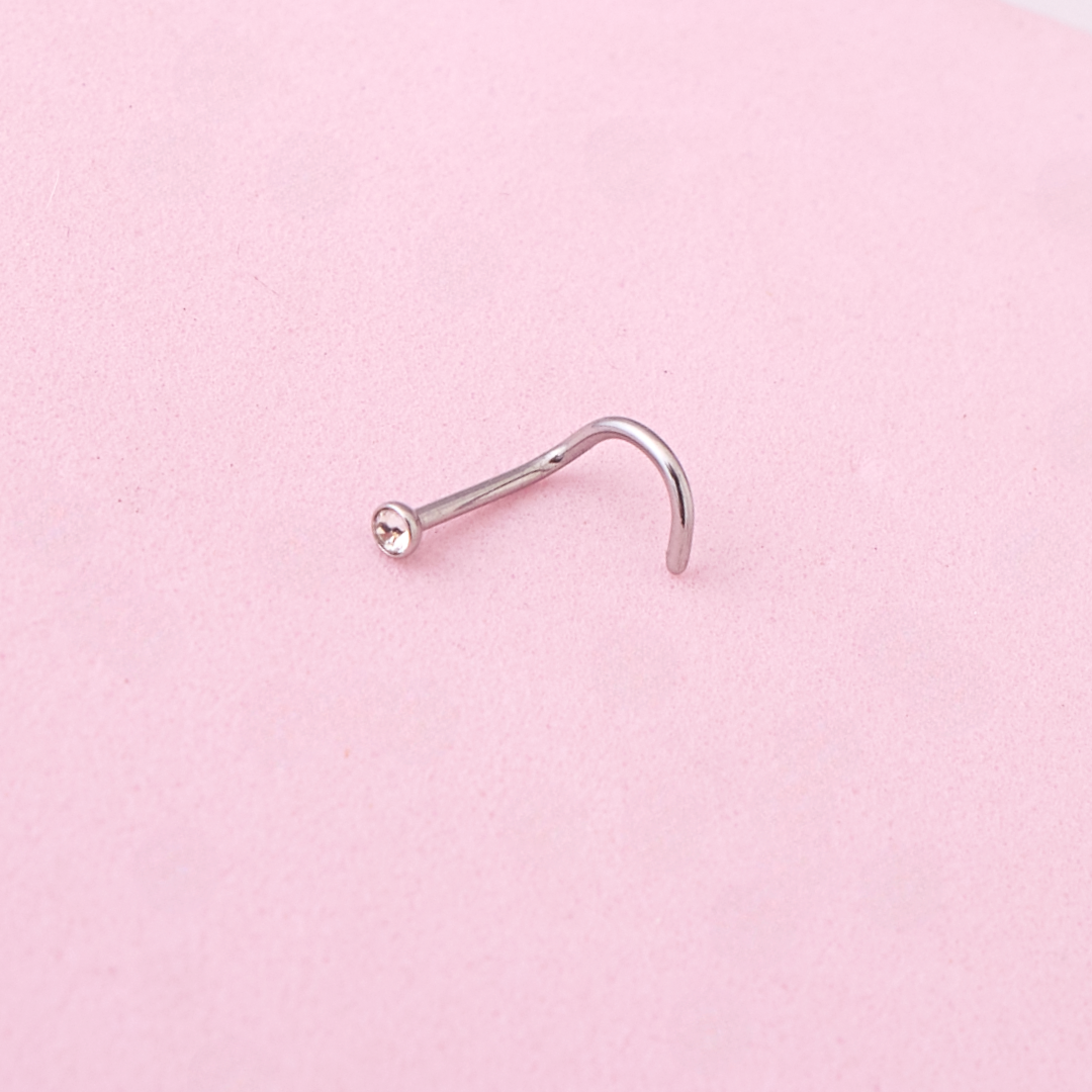 Piercing Maite - Silver - Nostril - 2 mm