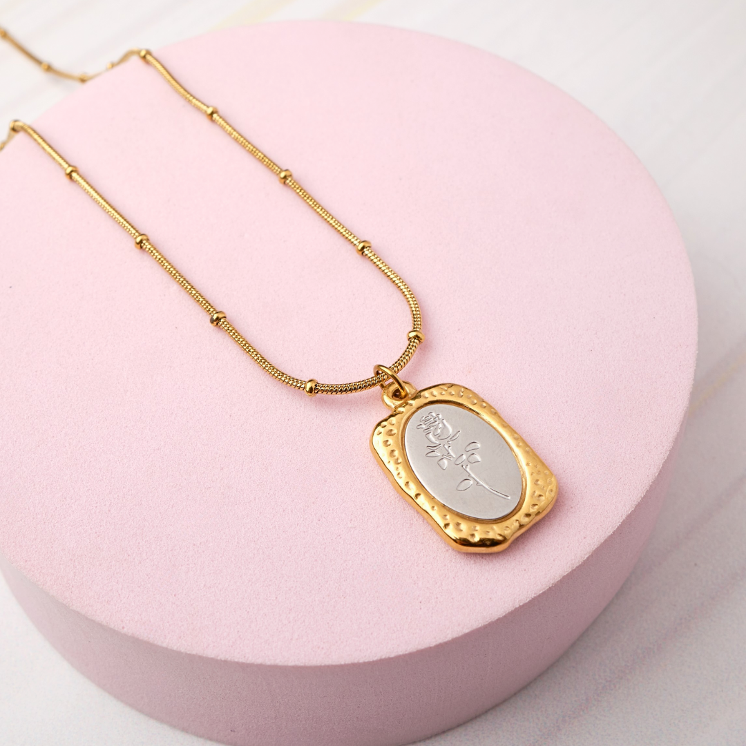 Collar Rosa - Gold