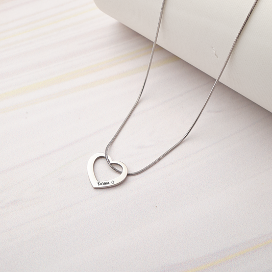 Collar Milena - Silver - Personalizado