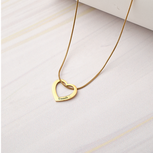 Collar Milena - Gold - Personalizado