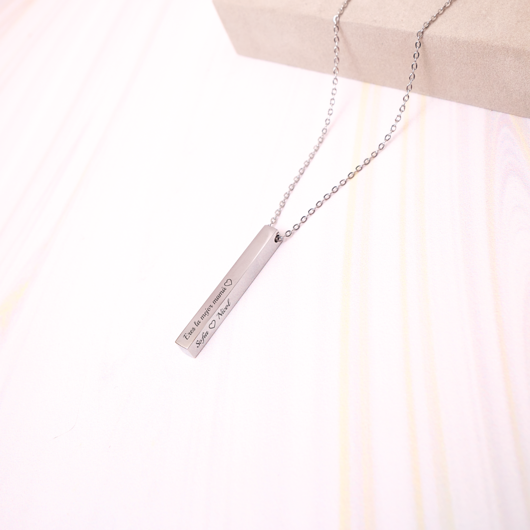 Collar Eva - Personalizado - Silver