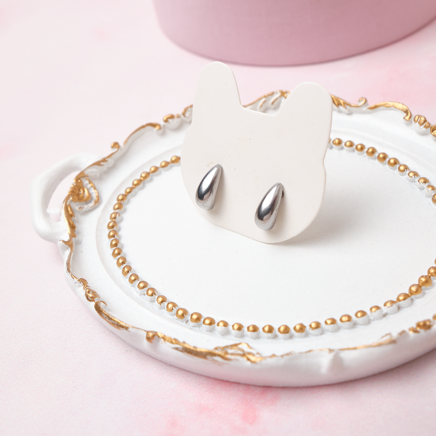 Aretes Gotita - Silver
