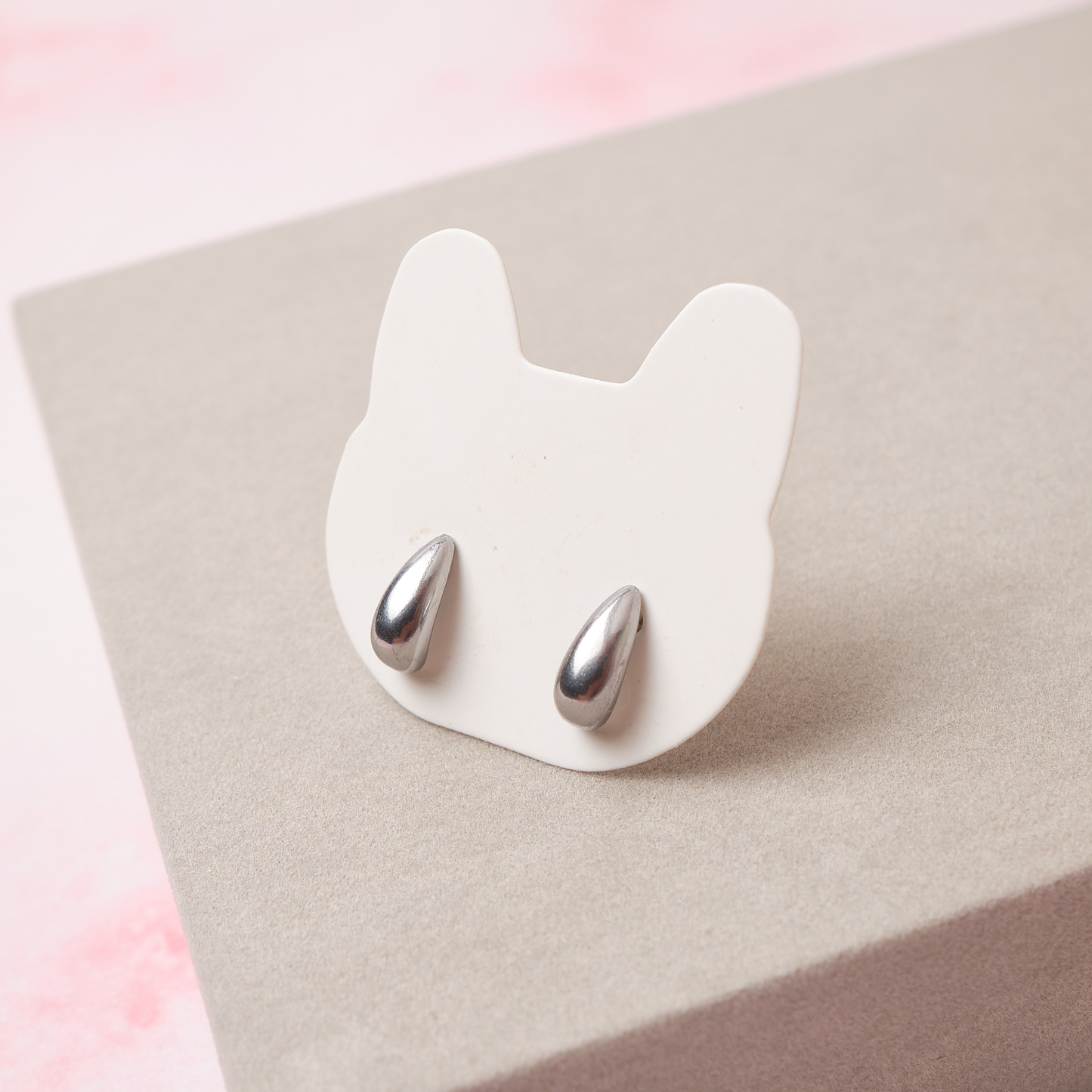 Aretes Gotita - Silver
