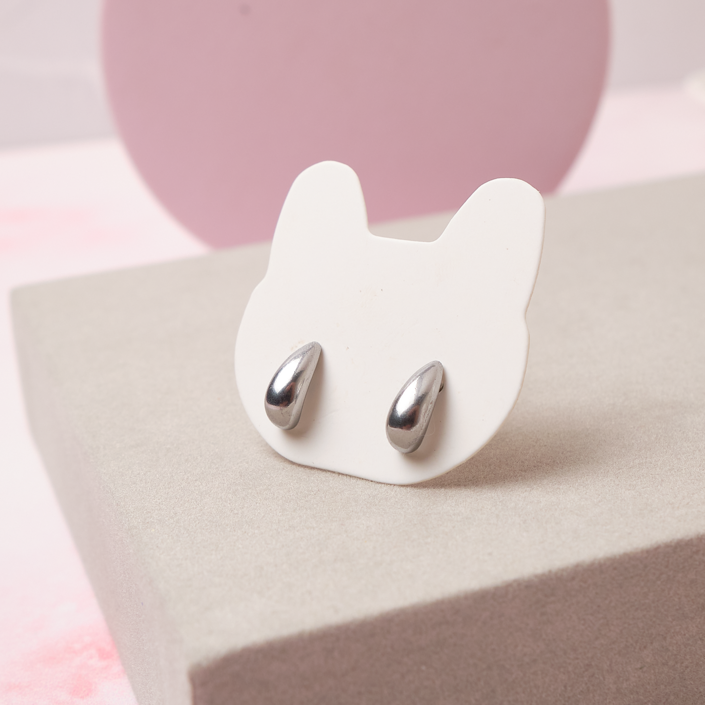Aretes Gotita - Silver