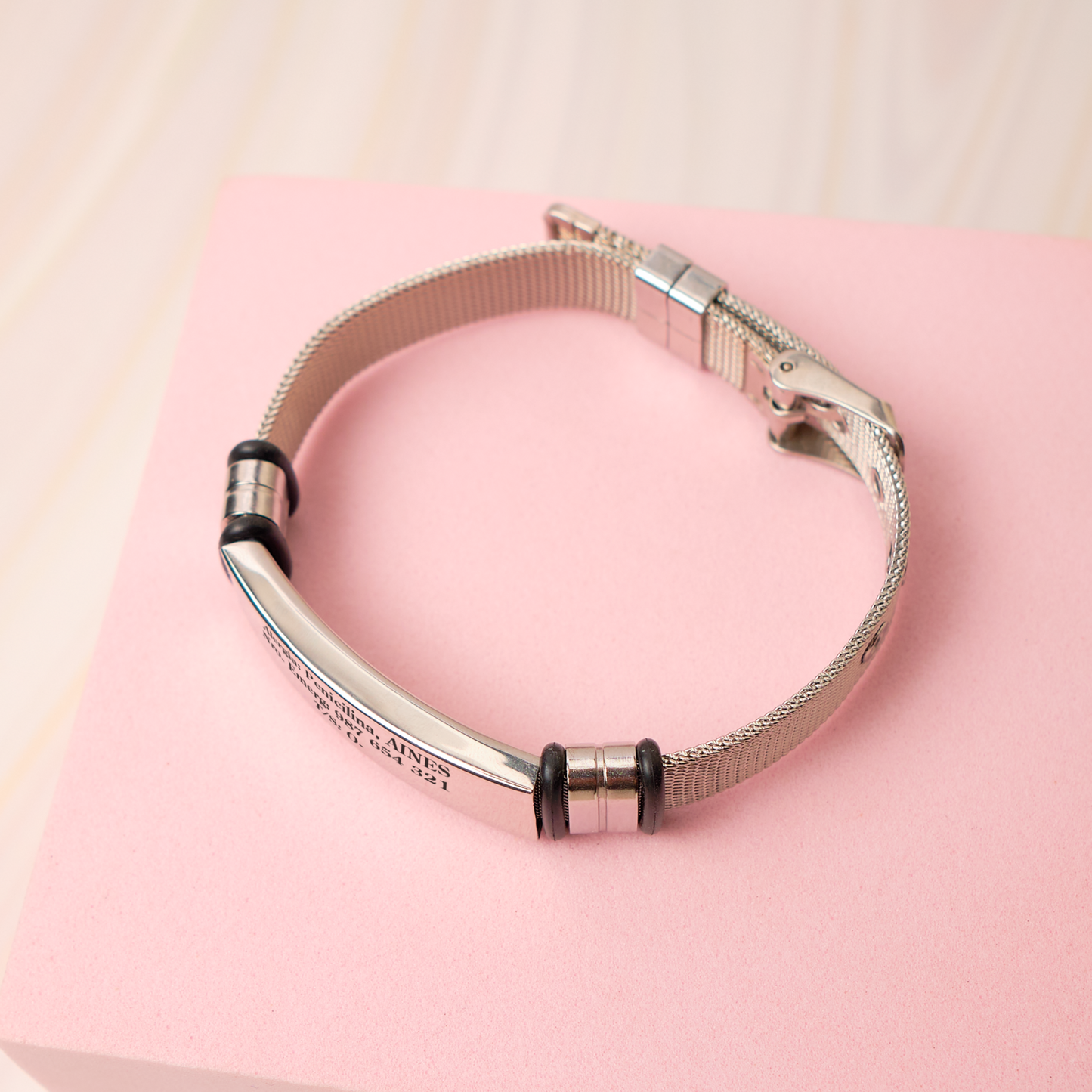 Pulsera Alexa - Silver - Personalizada