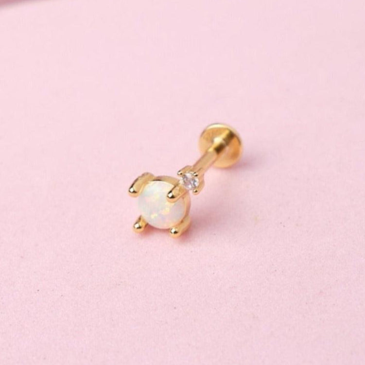 Piercing Wanda - Ópalo - Gold - 7x5mm