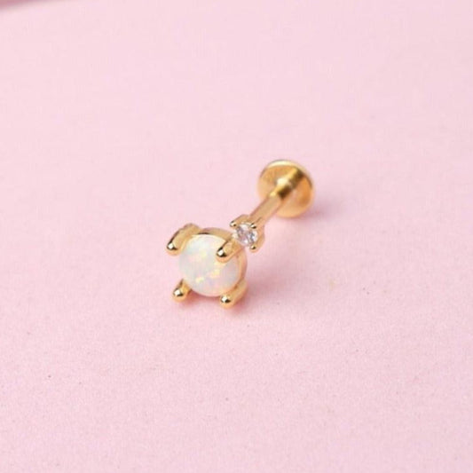 Piercing Wanda - Ópalo - Gold - 7x5mm