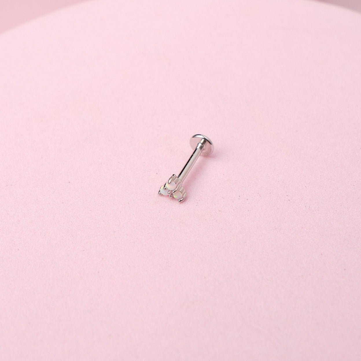 Piercing Casia - Ópalo - Silver - 4 mm
