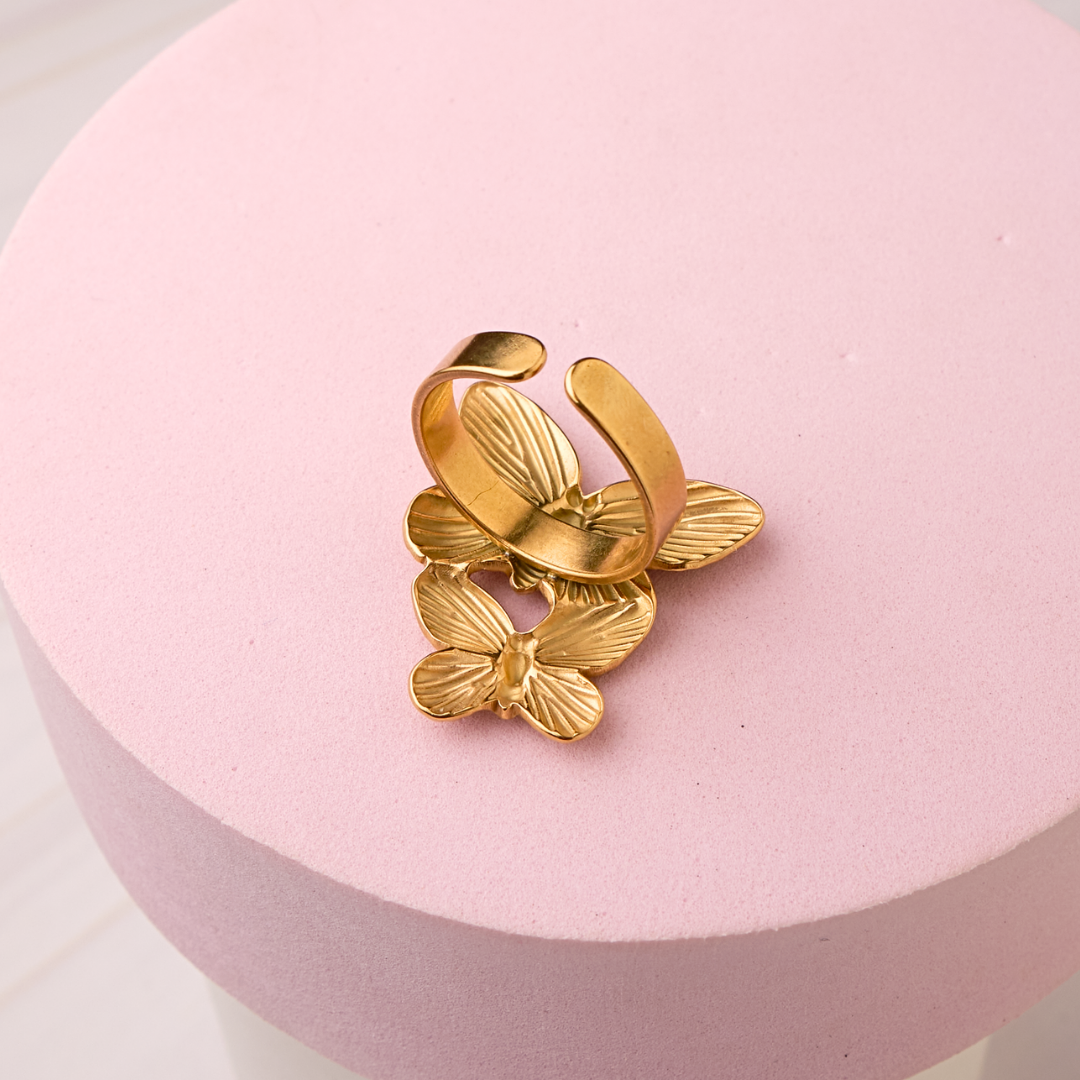 Anillo Mariposas - Gold