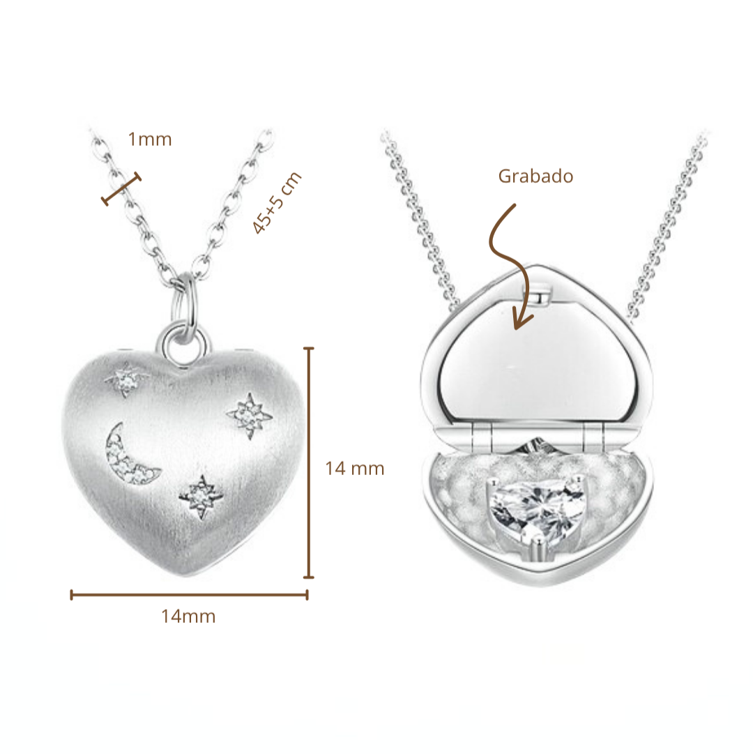 Collar Angie - Silver - Personalizado