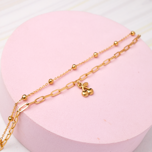 Pulsera Cherry - Gold