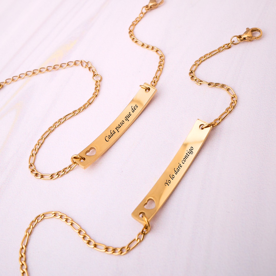 Pack - Pulseras Aime - Gold - Personalizadas