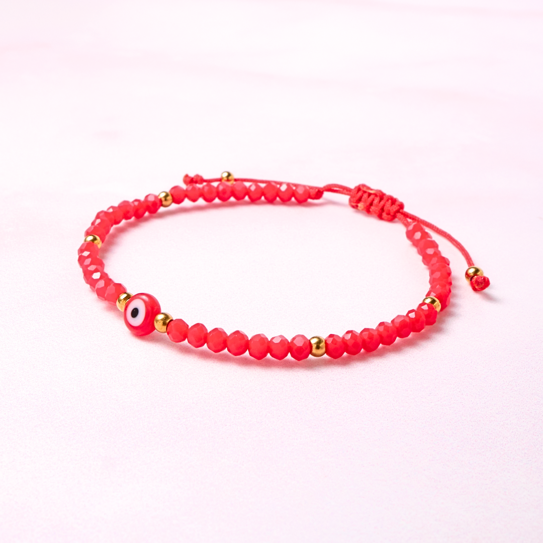 Pulsera Ojo Turco - Rojo