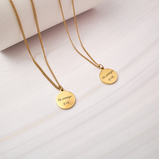 Pack Collares Francis - Gold - Personalizado