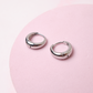 Argollas Aisha- Silver - 10mm