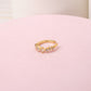 Ear Cuff Amalia - Cristal - Gold