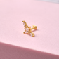 Piercing Gina - Gold - 12x6mm