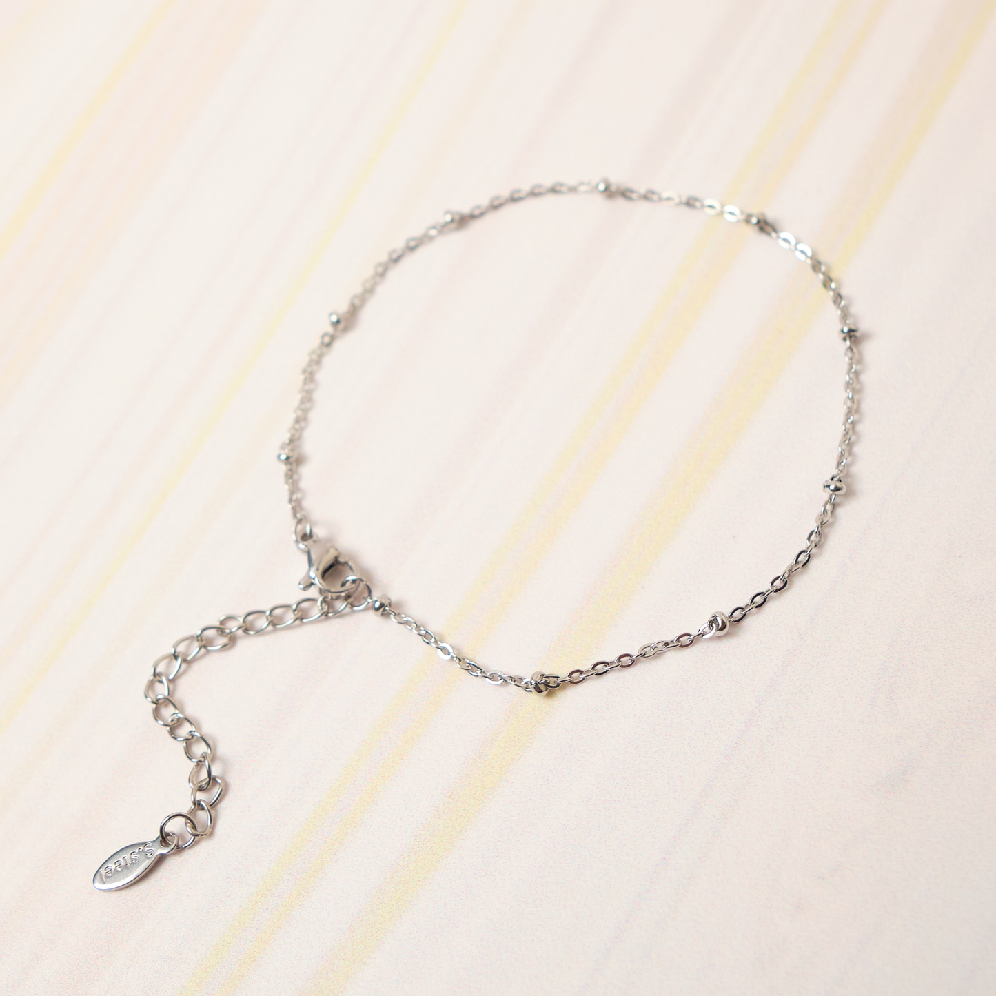 Tobillera Vale - Silver -2mm