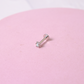Piercing Valeria - Ópalo - Silver - 3mm
