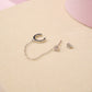 Ear Cuff Paris - Cristal - Silver