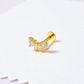 Piercing Claudia - Gold - 8x4mm