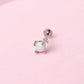 Piercing Wanda - Ópalo - Silver 7x5mm