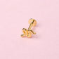 Piercing Mini Serpiente - Gold - 10x6mm