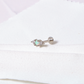 Piercing Regina - Ópalo - Silver - 7x3mm