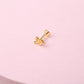 Piercing Mini Serpiente - Gold - 10x6mm