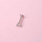 Piercing Casia - Cristal - Silver - 5 mm