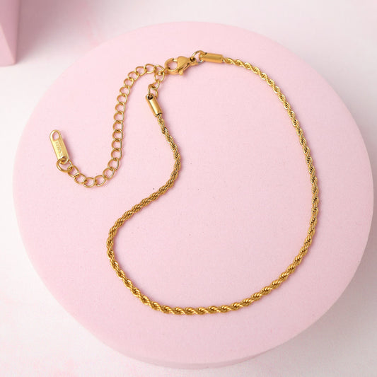 Tobillera Lilith - Gold - 2mm