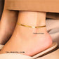 Tobillera Kirsten- Gold -4mm