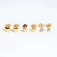 Aretes Little Heart - Gold