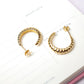 Argollas Luciana - Gold  - 17mm